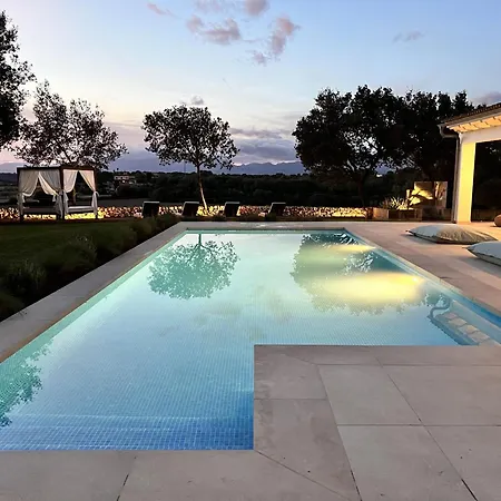 Es Mirador De Vernissa Jacuzzi Sauna Y Piscina Santa Margalida Exterior photo