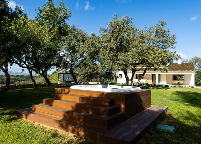 Es Mirador De Vernissa Jacuzzi Sauna Y Piscina